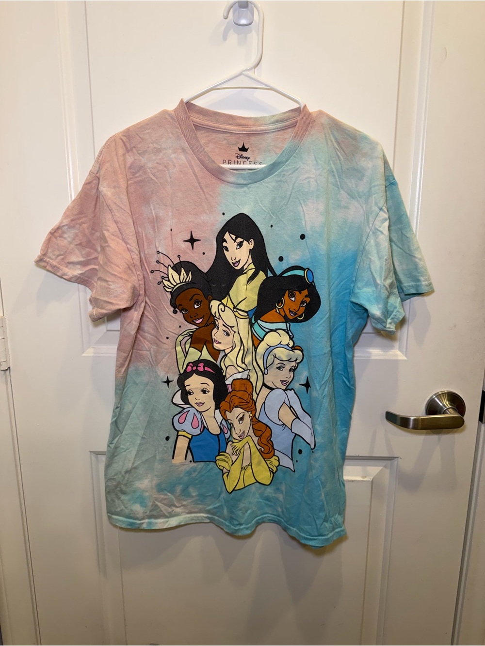 Disney Princesses Tie Dye Unisex Shirt
